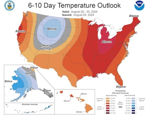 6-10 day temp outlook