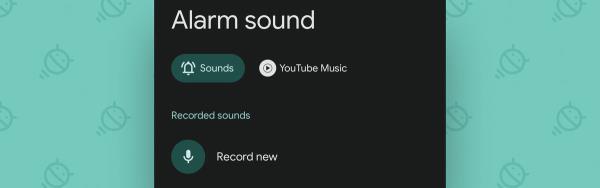 Google Pixel Clock app: Record custom sound