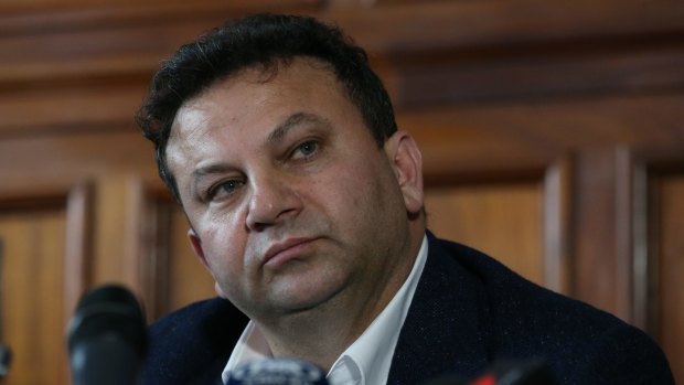 Co<em></em>ntroversial punter Eddie Hayson.