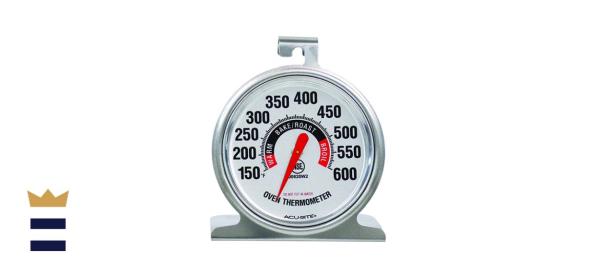 AcuRite Stainless Steel Oven Thermometer