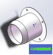 solidworks圆锥管钣金焊接件如何制作展开？