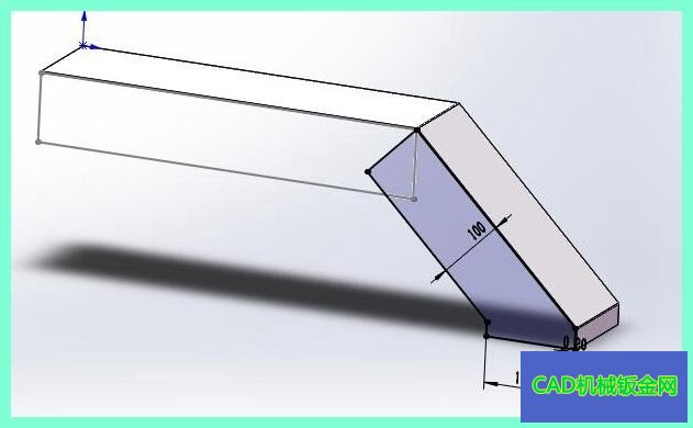 悬臂线槽钣金制作工艺及SolidWorks如何做展开？