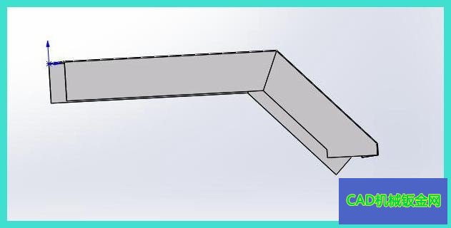 悬臂线槽钣金制作工艺及SolidWorks如何做展开？